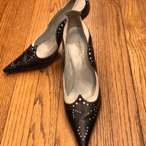 Paris High Fashion Modern Black/ White Spectator❤️